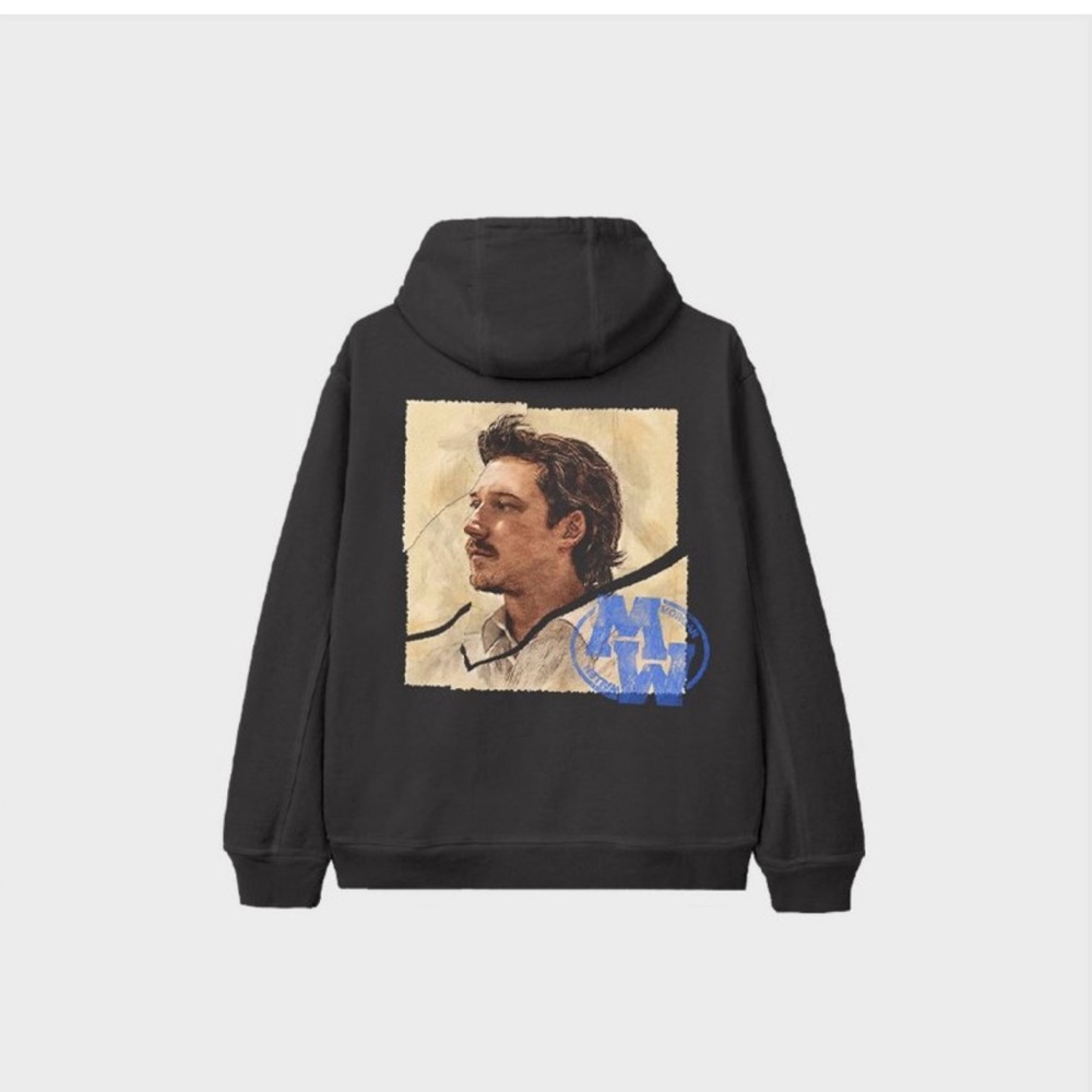 Morgan Wallen Black Graphic Hoodie